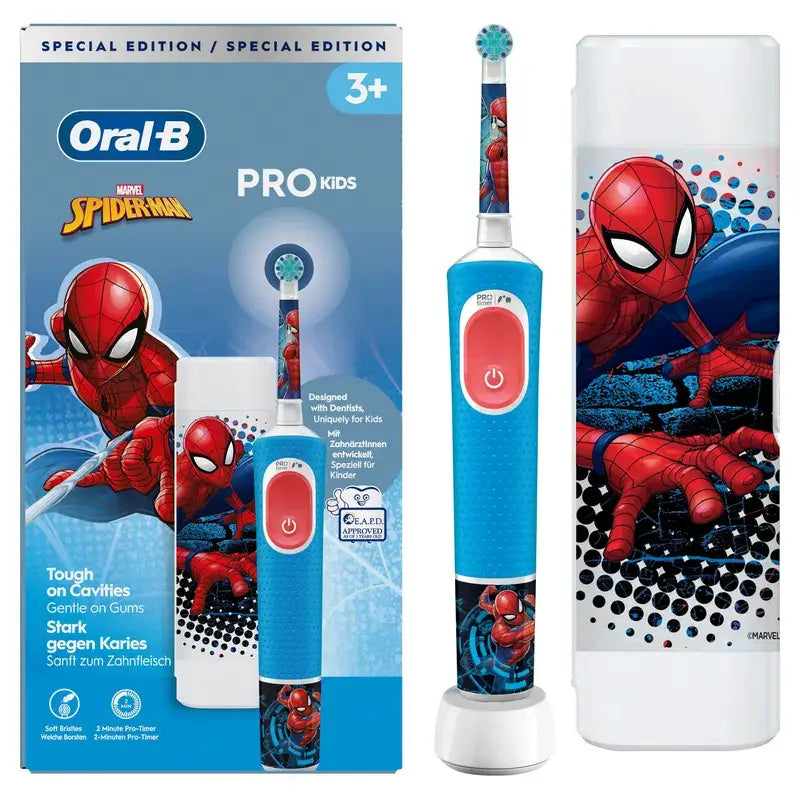 Oral-B Vitality Kids Box Brosse à dents rechargeable Spiderman