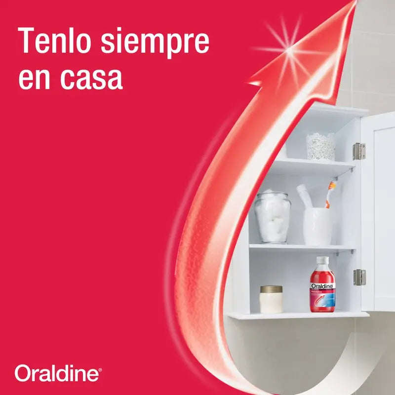 Oraldine Duplo Bain de bouche antiseptique, 2 x 400Ml