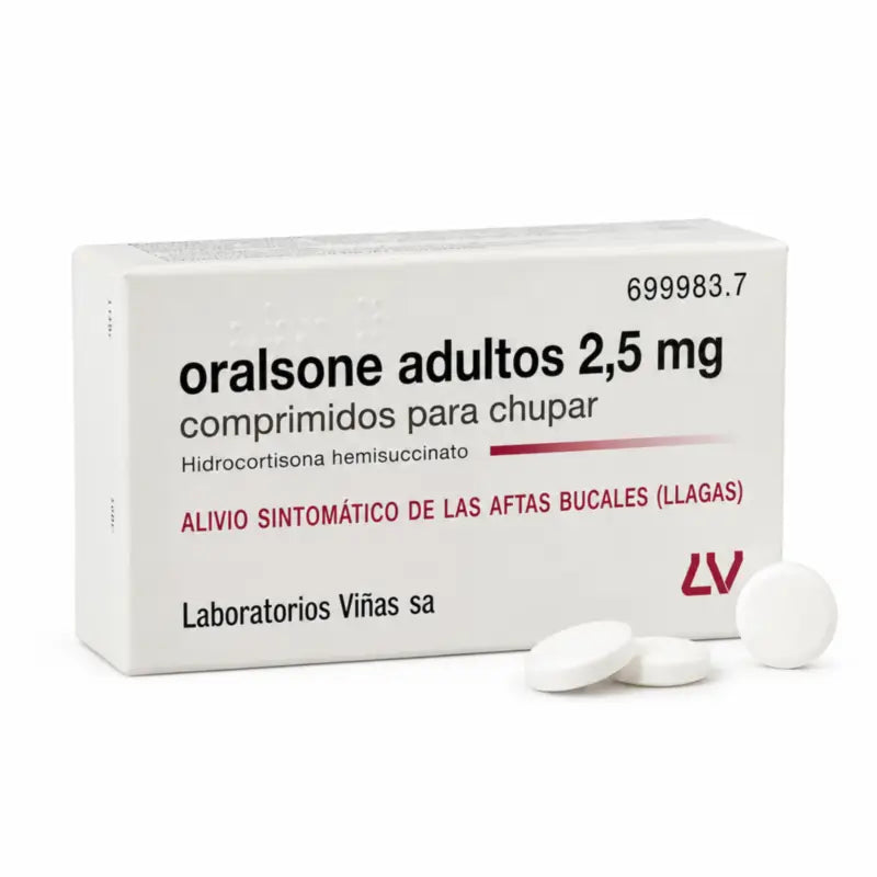 Oralsone Adult 2.5 mg 12 comprimés à sucer