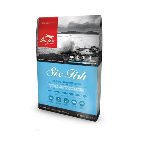 Orijen Canine Adult 6 Fish 6Kg nourriture pour chien