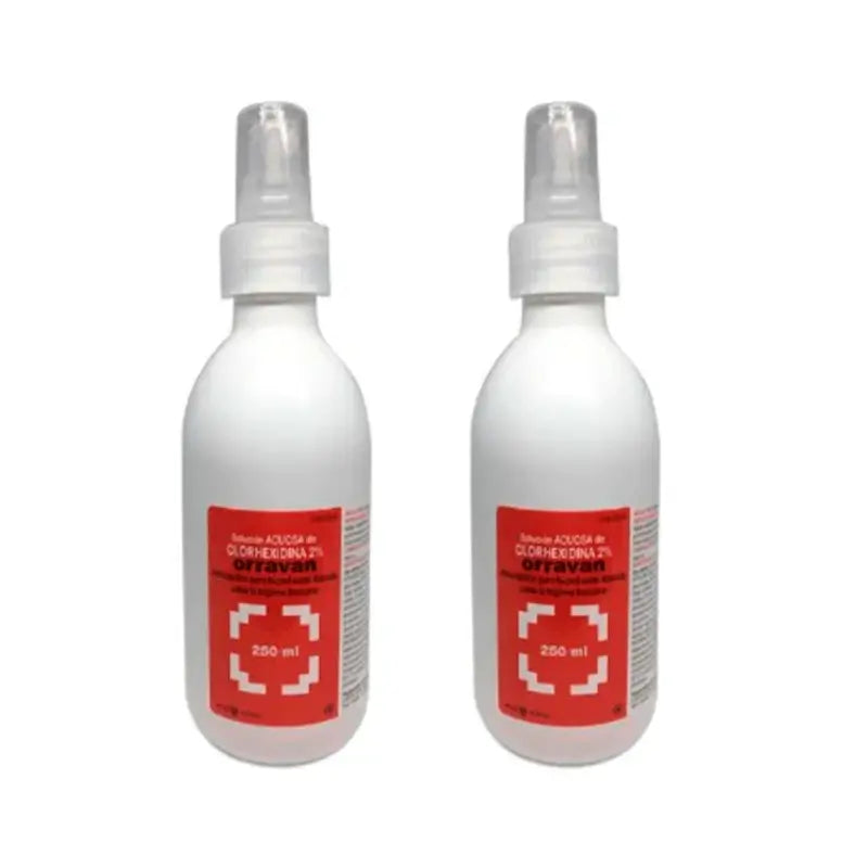 Orravan Duplo Chlorhexidine 2% Solution aqueuse 2 x 250 ml