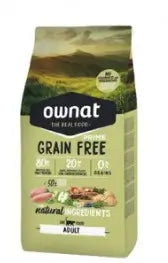 Ownat Prime Feline Feline Adult Grain Free 1kg, nourriture pour chat