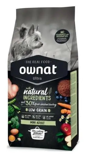 Ownat Ultra Canine Adult Mini 3kg, nourriture pour chiens