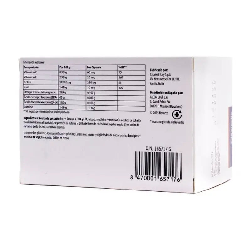 Vitalux Pack 2 unités, 84 Capsules