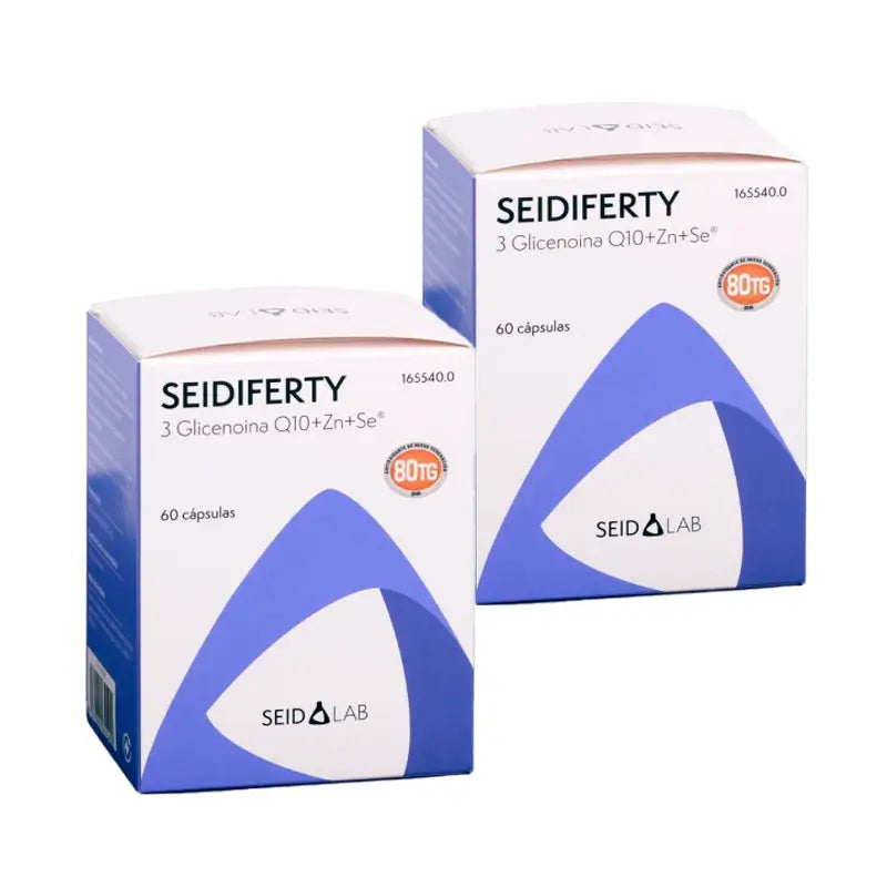 Seidiferty, paquet de 2x60 gélules