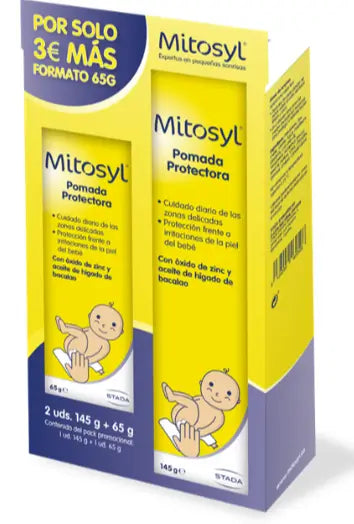 Pommade protectrice Mitosyl 210 gr, Emballage 145gr + 65gr