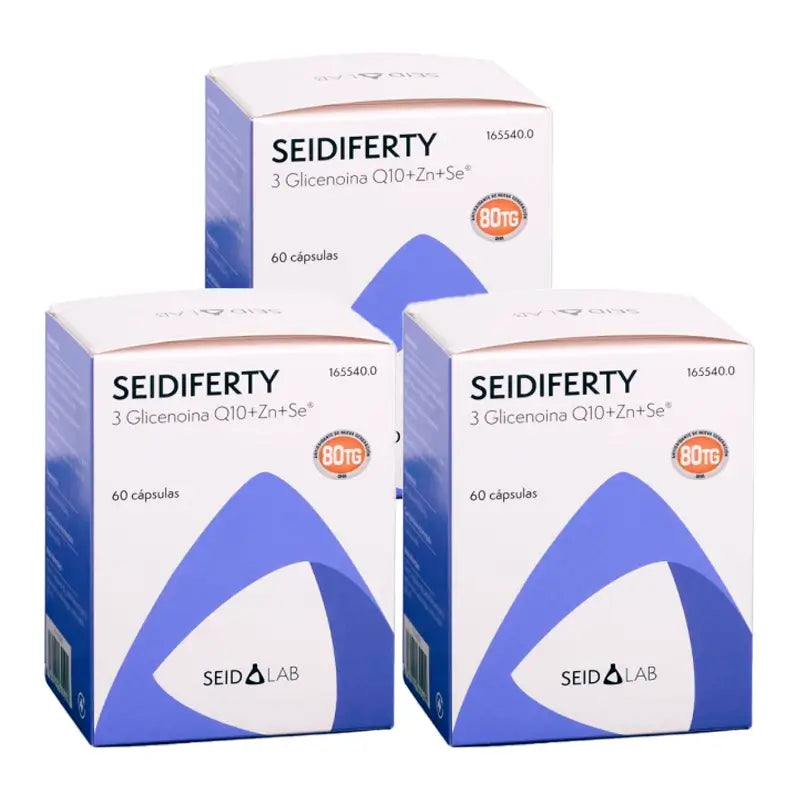 Seidiferty, Pack 3x60 Capsules