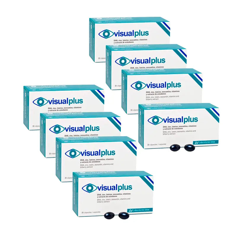 Pack 8 Visualplus, 30 gélules
