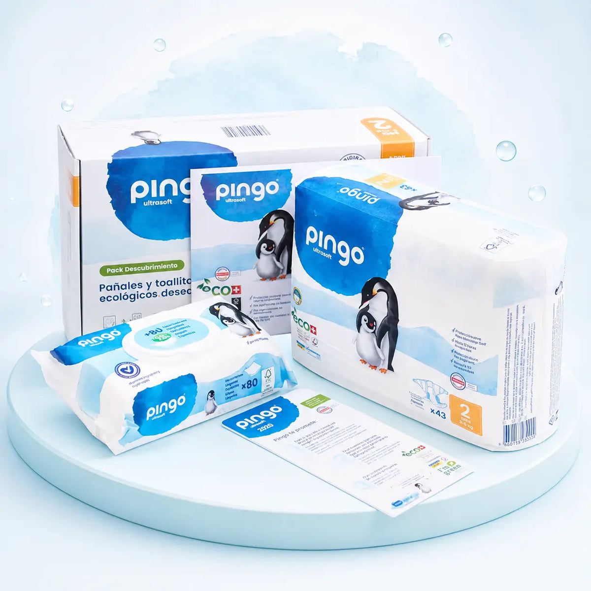 Pack de couches Pingo Discovery Taille 2