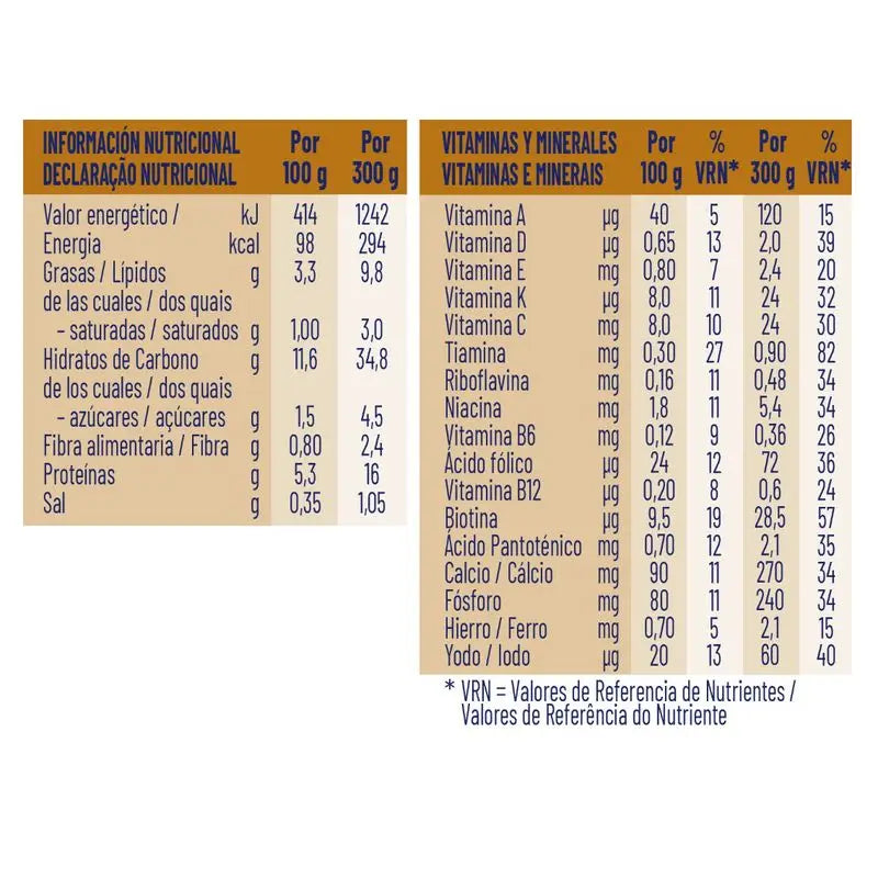 Meritene Longe de porc en purée avec pommes de terre, paquet de 6x300g