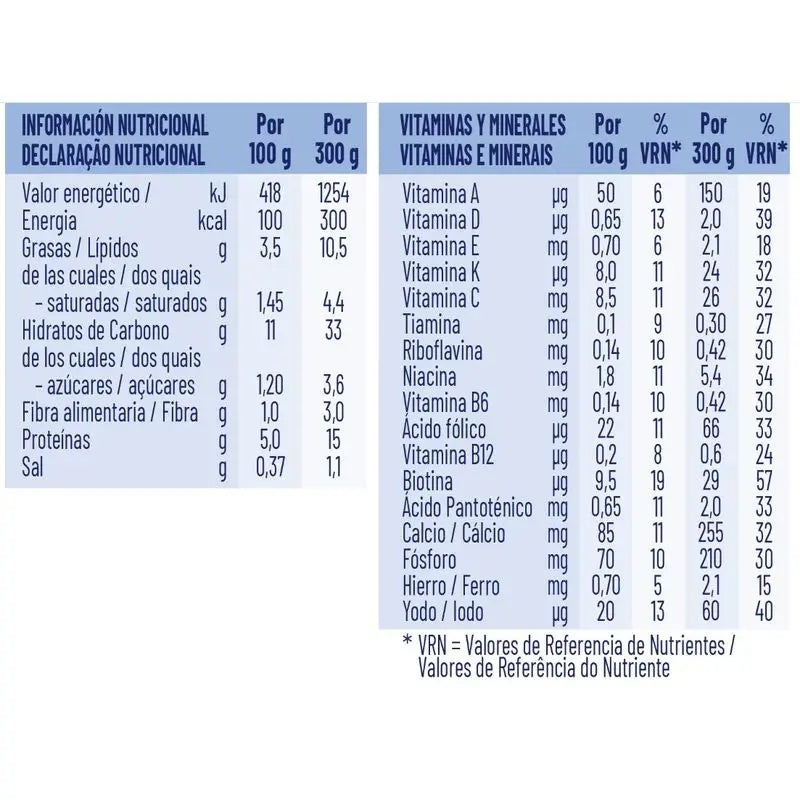 Paquets Meritene Merlu en purée avec béchamel 6x300g