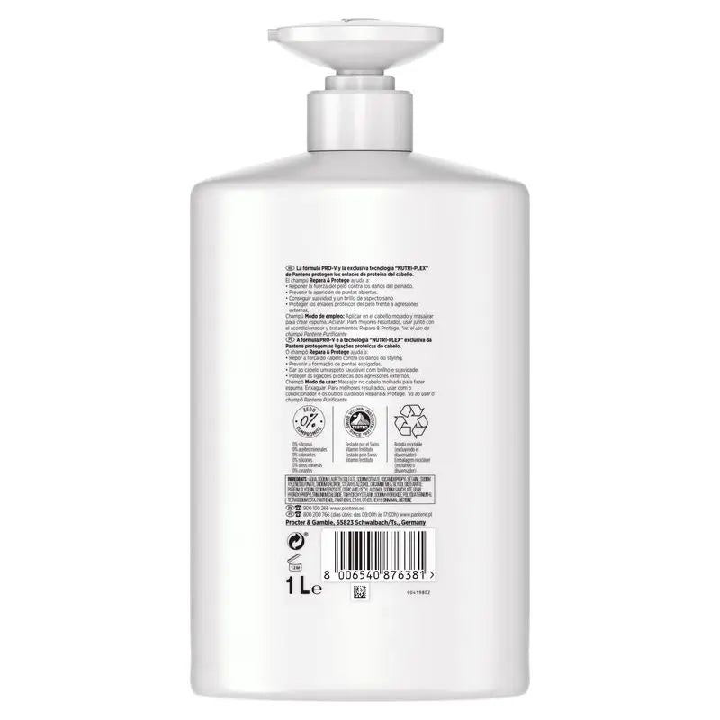 Pantene Nutri Plex Repair & Protect Shampooing 1000Ml