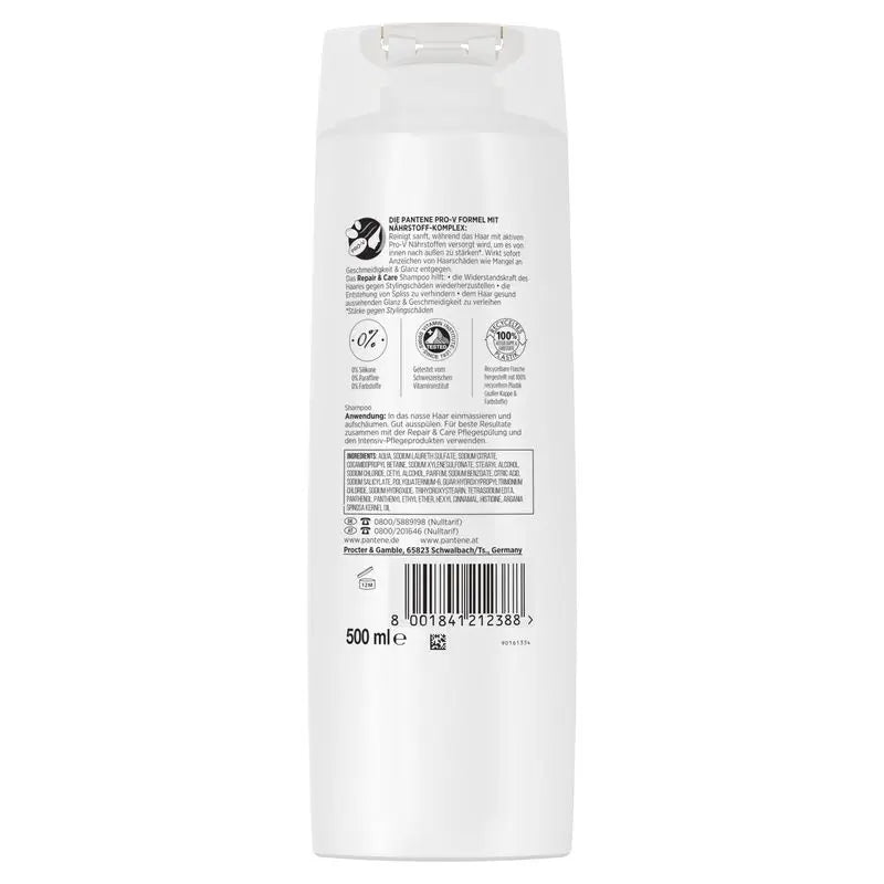 Pantene Nutri Plex Smooth & Sleek Shampooing 385Ml
