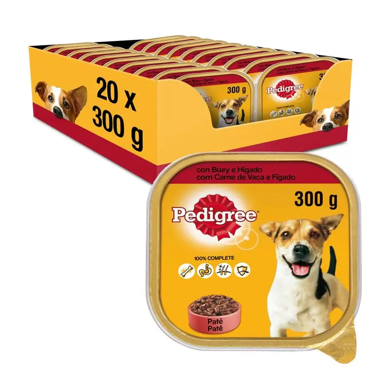 Pedigree Boite à Portion de Bœuf de Garde 20X300Gr