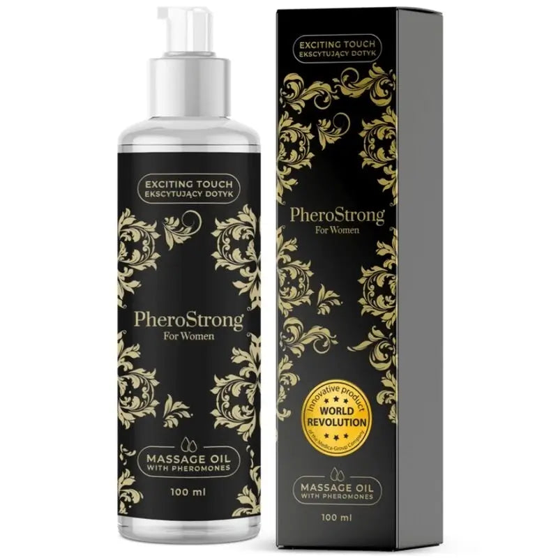 Huile de massage pour femmes Pherostrong, 100 ml
