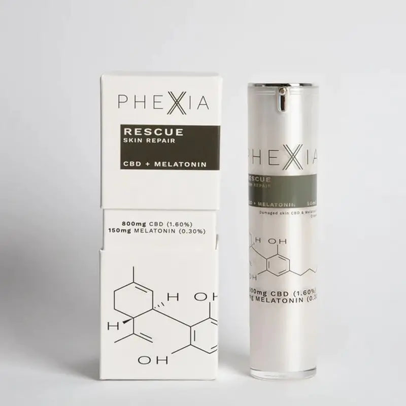 Phexia Rescue, Crème Réparatrice CBD & Mélatonine 50Ml