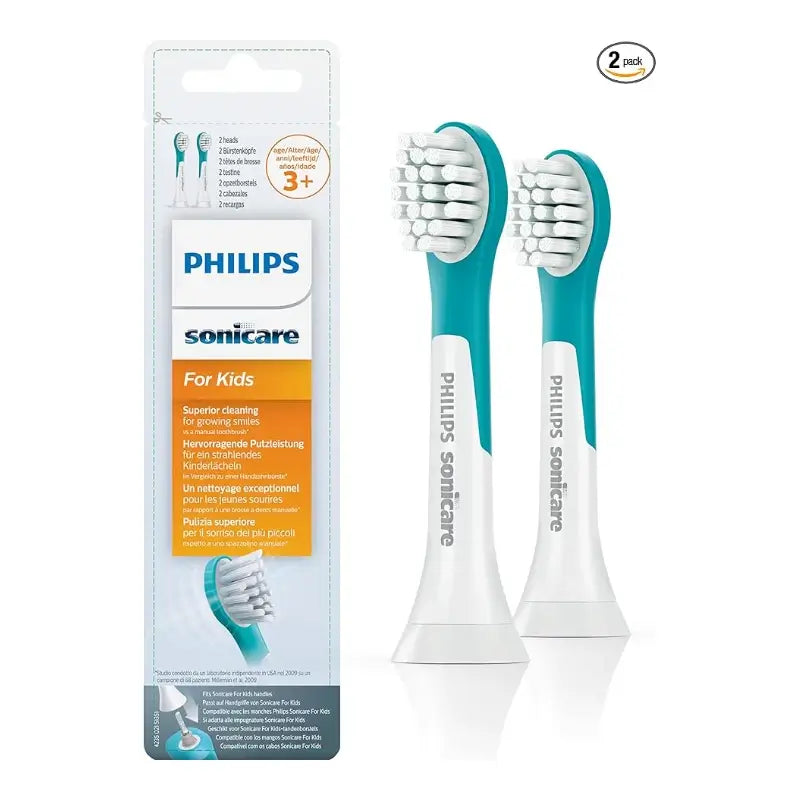 Philips Sonicare For Kids Compact Heads Blue 4-7 Years, Pack 2 pcs