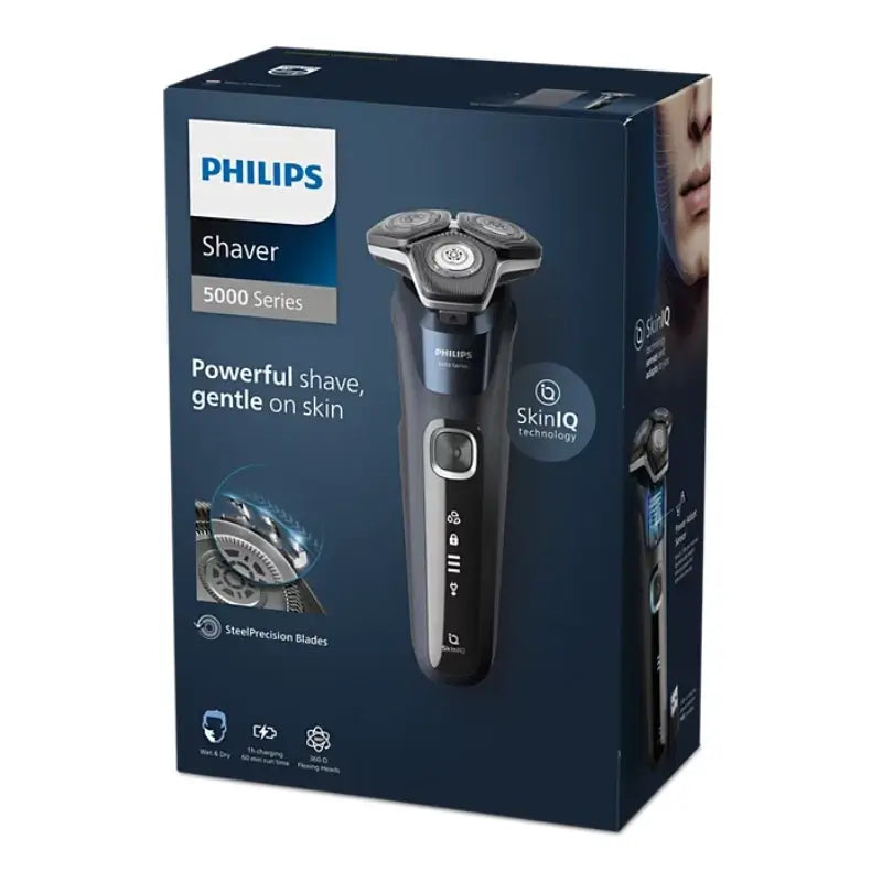 Philips Shaver Series 5000 Wet & Dry Poweradapt, têtes 360D