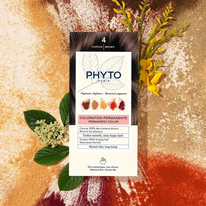 PHYTO Phytocolor 4 coloration permanente ton brun permanent