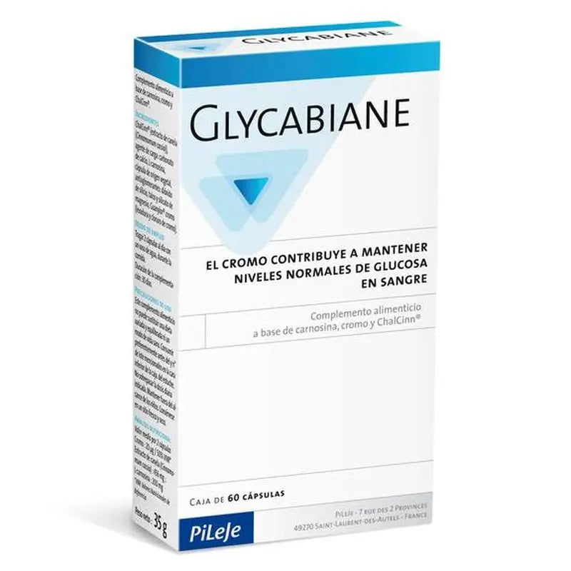 Pileje Glycabiane 595 mg 60 Capsules