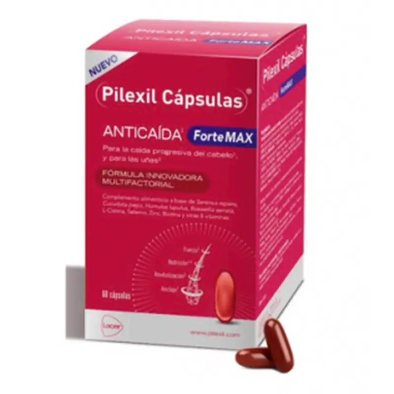 Pilexil Forte Max, 60 gélules