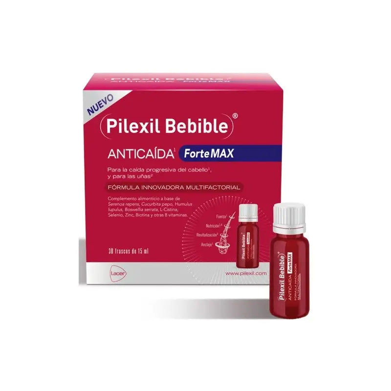 Pilexil Forte Max buvable, 30 unités