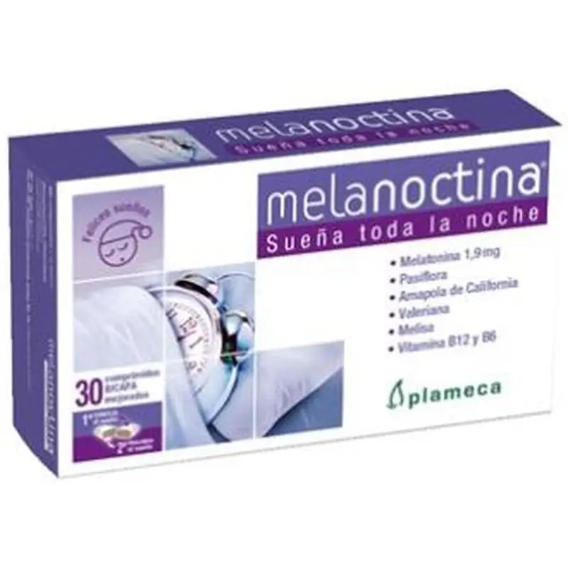 Plameca Melanoctina Sueña Toda La Noche 30 Comprimidos