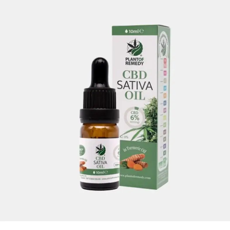 Plant Of Remedy Huile de Curcuma 6% CBD , 10 ml
