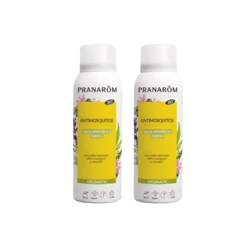 Pranarôm Citronnelle + Atmosphère & Tissus Bio, 2X150 Ml
