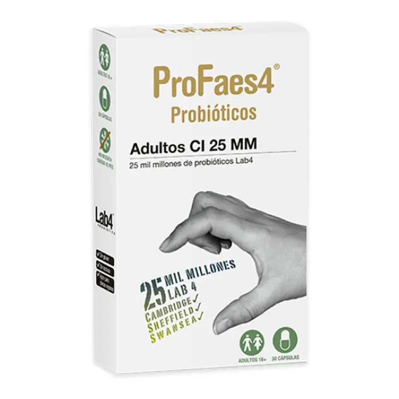 Profaes4 Probiotics Adult Ci 25Mm 30 Tablets