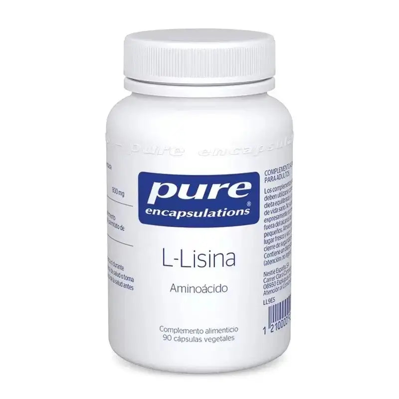 Pure Encapsulations L-Lysine, 90 gélules