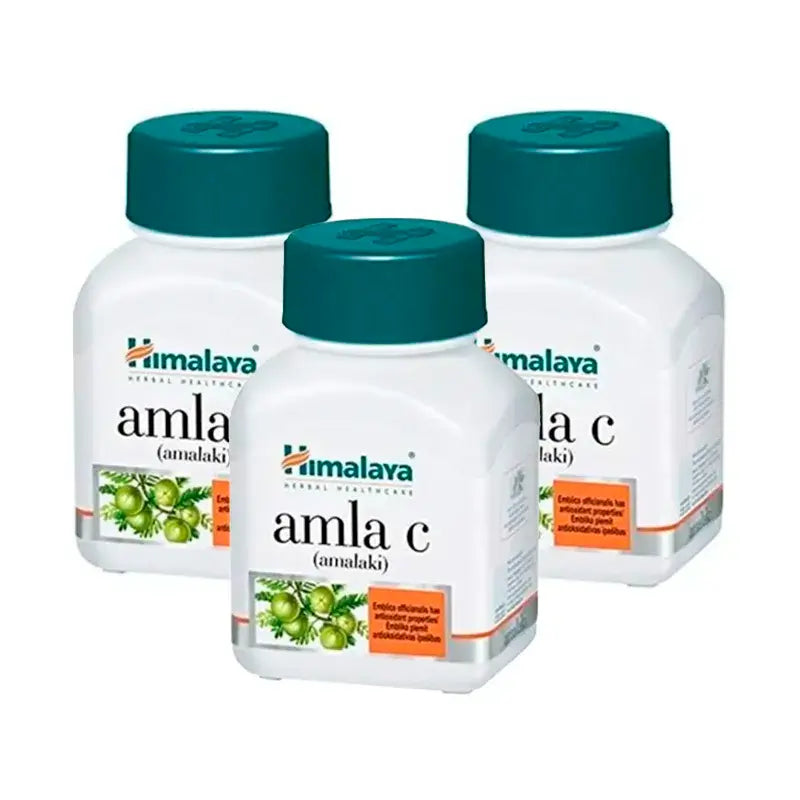 Pure Herbs Amla C, Pack 3 x 60 gélules