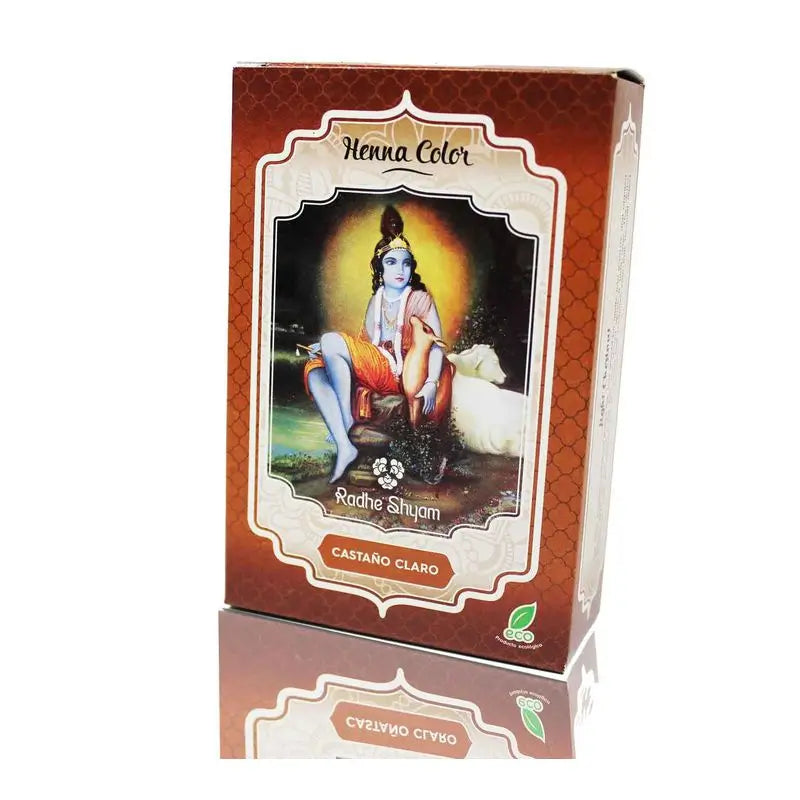 Radhe Shyam Henna Light Brown Powder , 100 gr