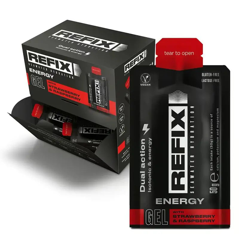 Refix Extreme Moisturising Gel Strawberry & Raspberry, 50 grammes