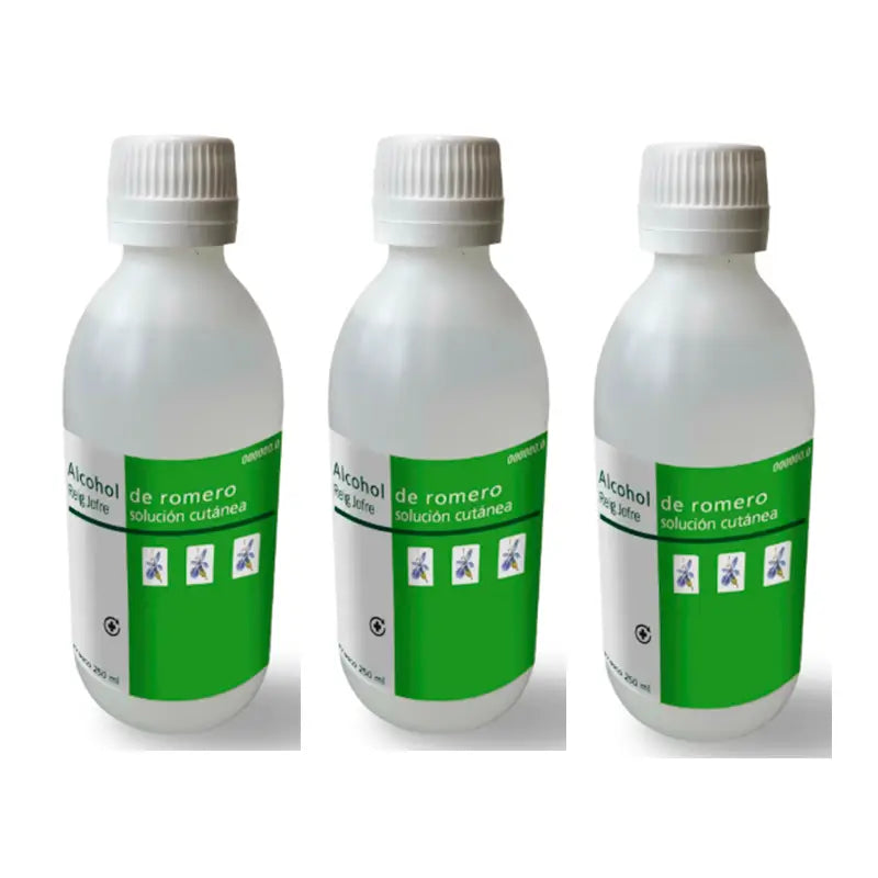 Reig Jofre Triplo Alcool Romarin, Bouteille 3 x 250 ml