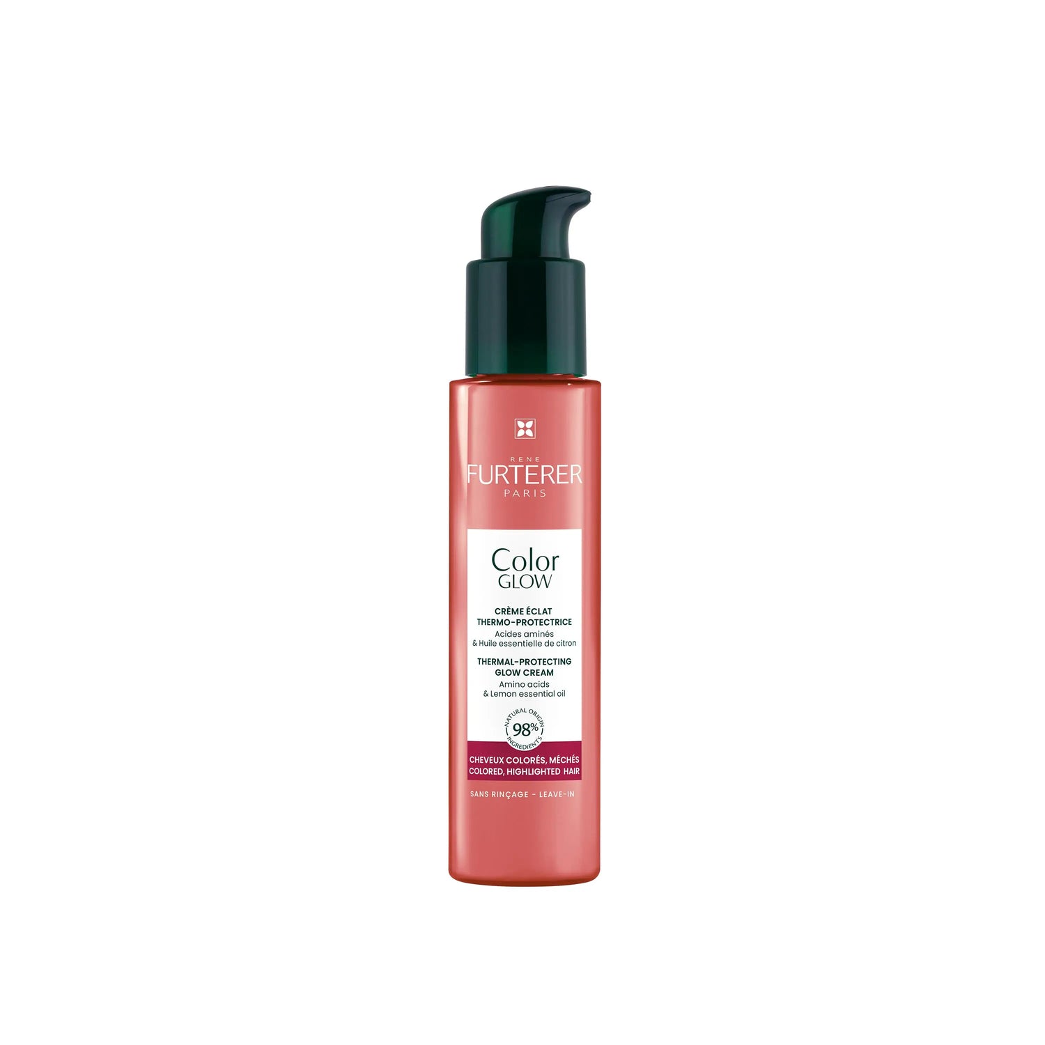 Rene Furterer Color Glow Thermo Protective Shine Cream, 100 ml