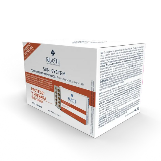 Rilastil Sun System Oral, 2x30 gélules