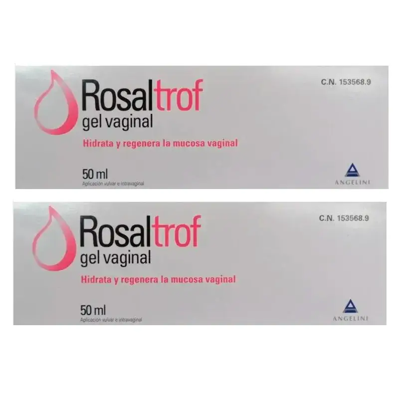 Gel vaginal Rosaltrof, paquet de 2 x 50 ml