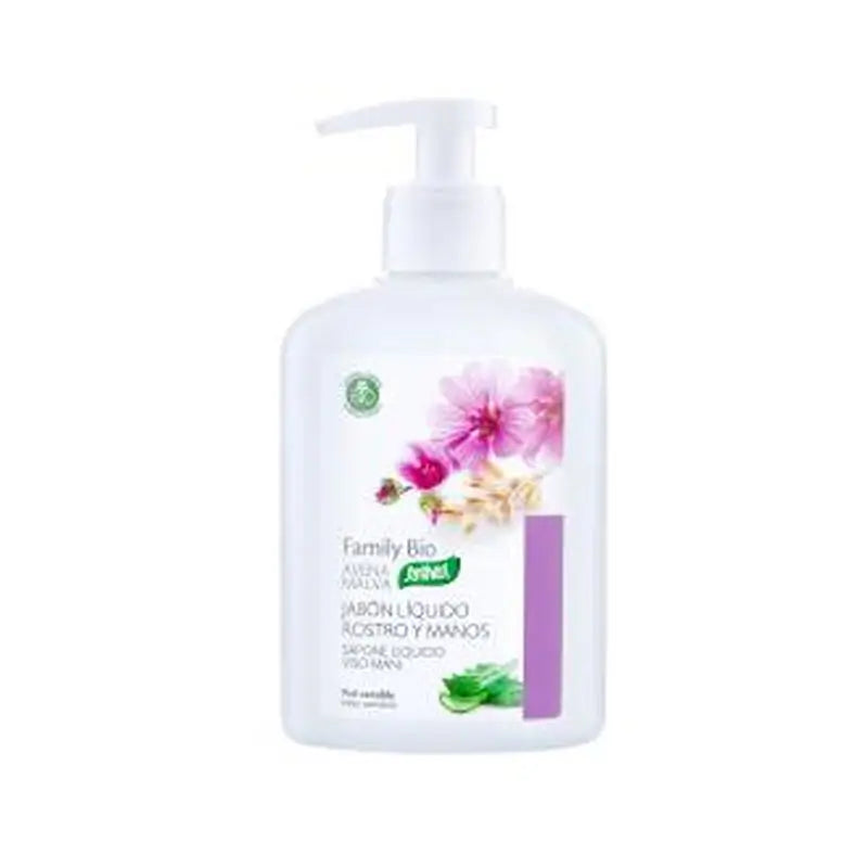 Santiveri Jabon Liquido Avena-Malva 250Ml. Bio