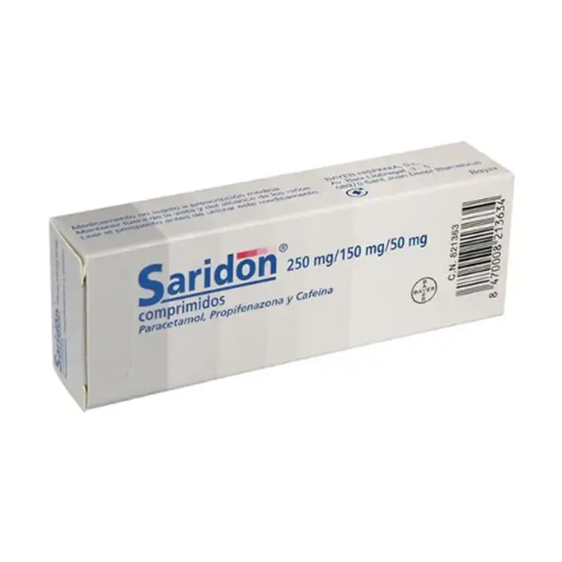 Saridon 20 Comprimés
