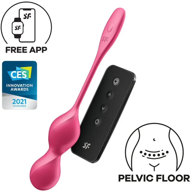 Satisfyer Love Birds 2 boules de Kegel vibrantes + application gratuite