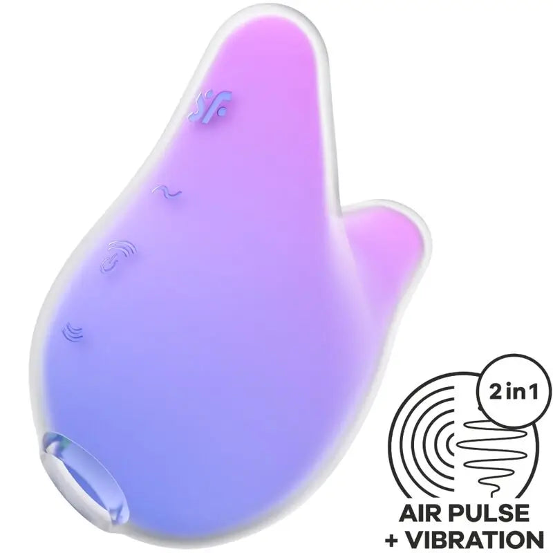 Satisfyer Mermaid Vibes Stimulator & Vibrator Purple & Pink