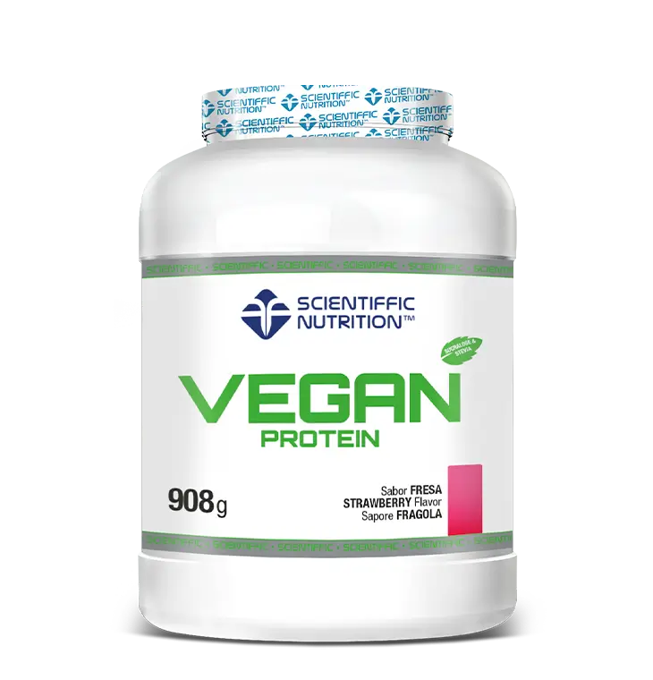 Scientiffic Nutrition Vean Protein Fraise - Crème, 908 g
