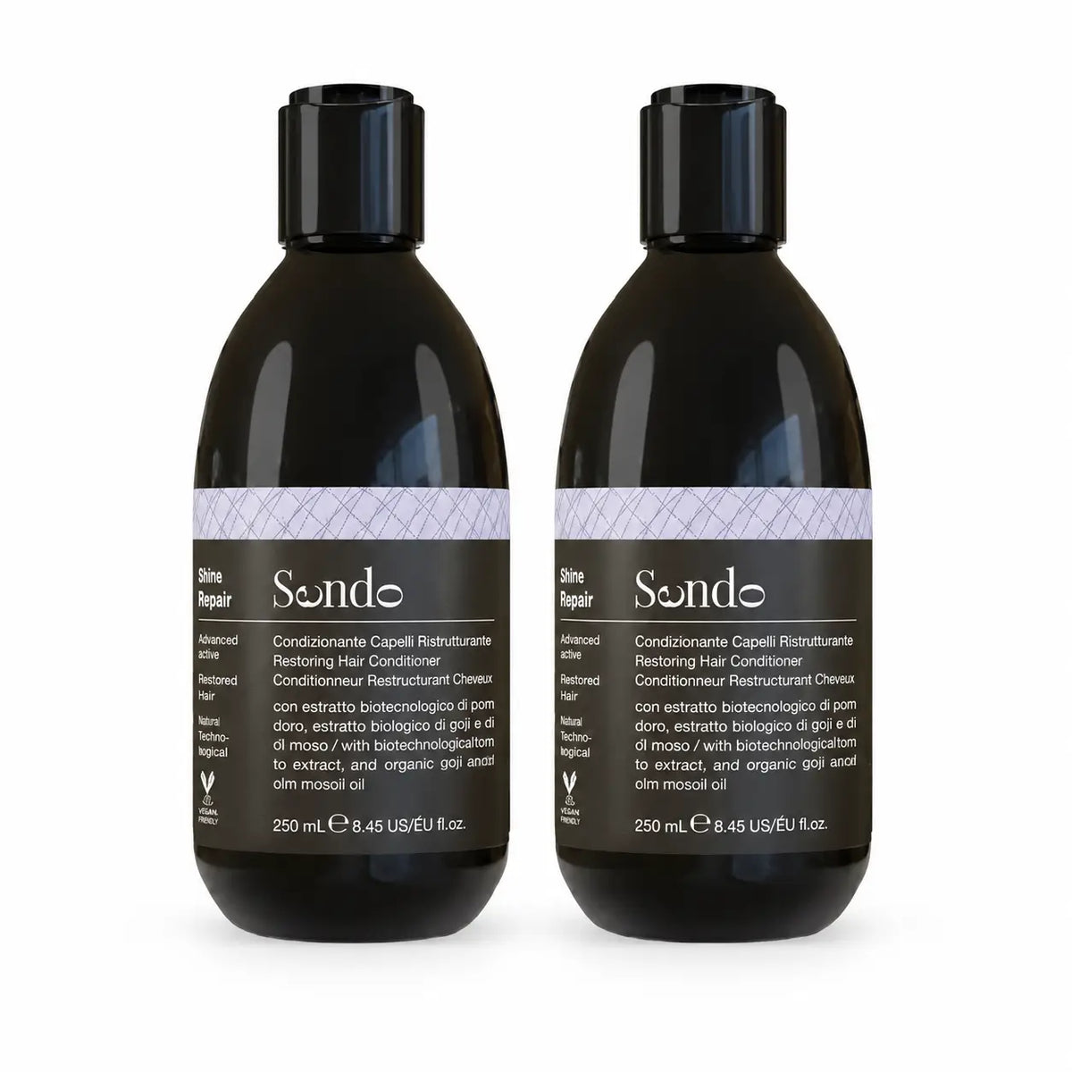Sendo Après-shampoing réparateur, 250 ml, lot de 2