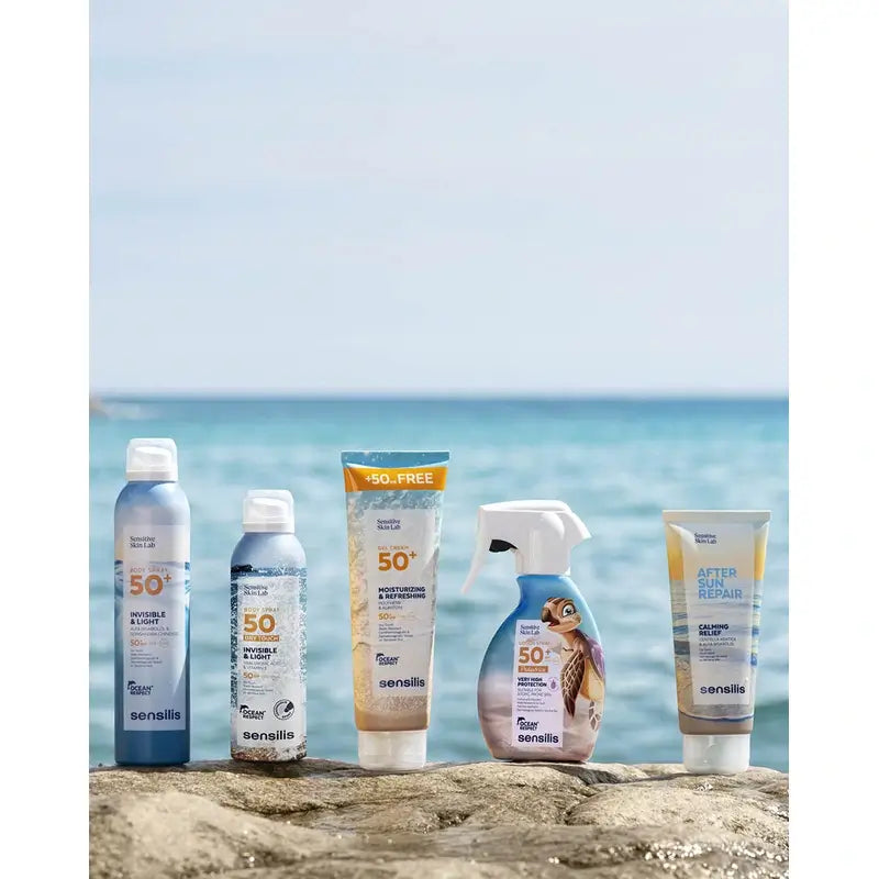 Sensilis Spray solaire pour le corps Spf50 , 200 ml