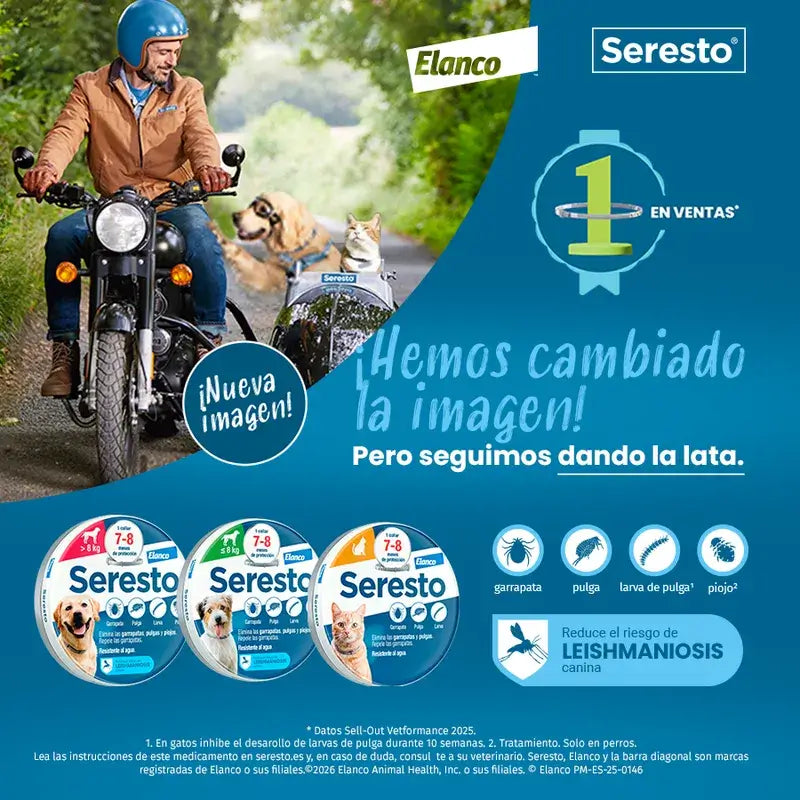 Collier pour chien Seresto -8Kg Small