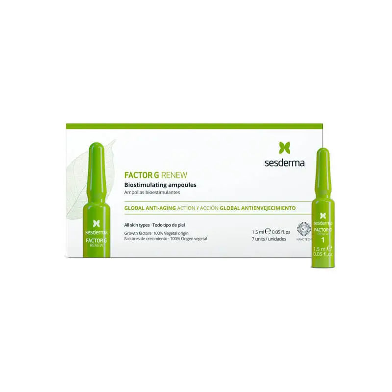 Sesderma factor g renew ampoules biostimulantes 7 ampoules x 1,5 ml