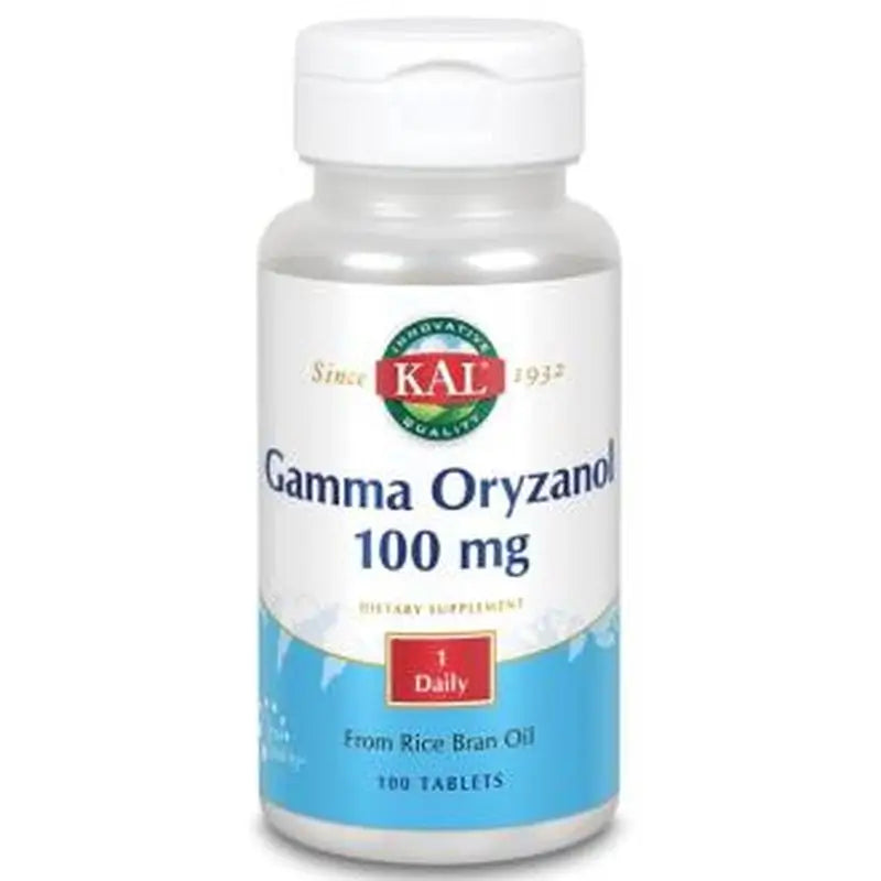 Solaray Gamma Oryzanol 100Mg. 100 Comprimidos