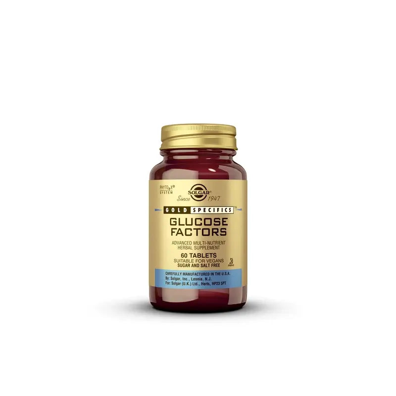 Solgar GS Glucose Factor, 60 comprimés