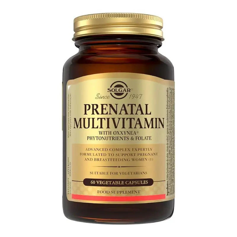 Solgar Multivitamines prénatales, 60 comprimés